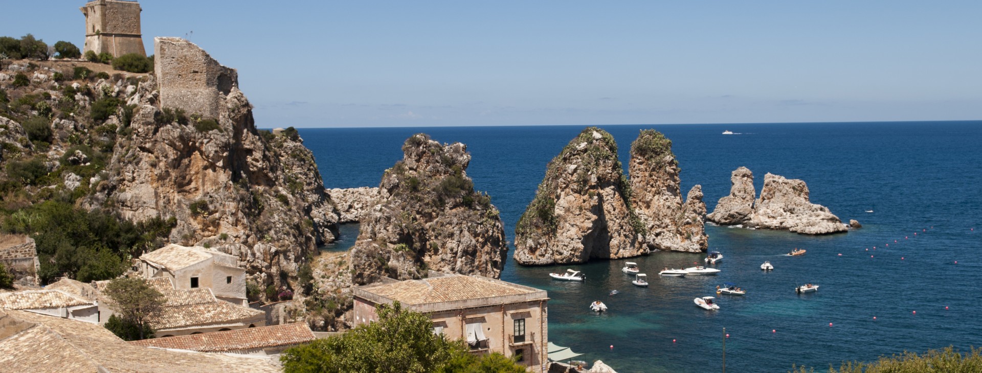 Riserva dello Zingaro, Scopello, Guidaloca, Faraglioni